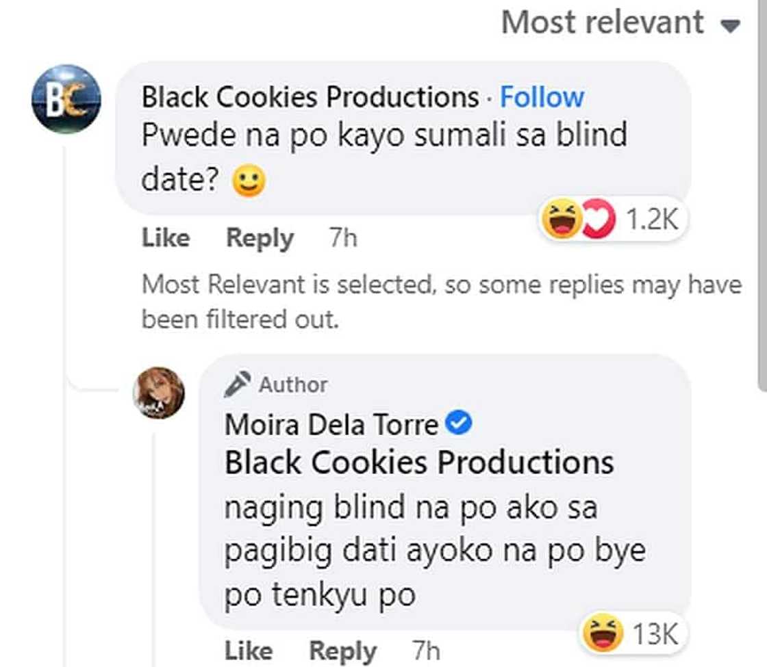Moira Dela Torre: "Naging blind na po ako sa pagibig dati ayoko na po" Moira Dela Torre: "Naging blind na po ako sa pagibig dati ayoko na po"