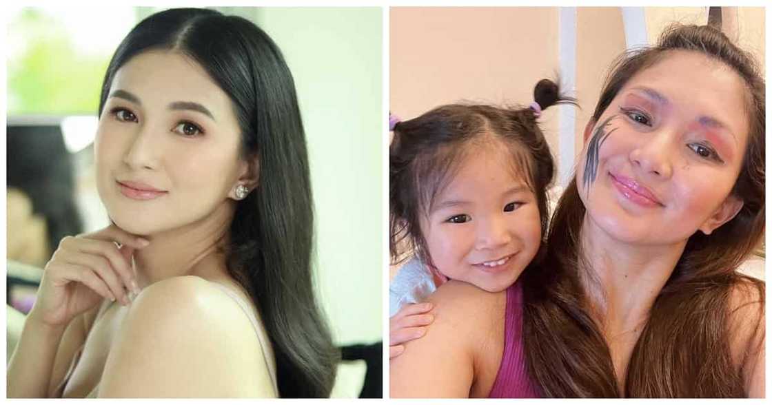 Sheena Halili, ibinida ang makeup look na ginawa ng kanyang anak sa kanya