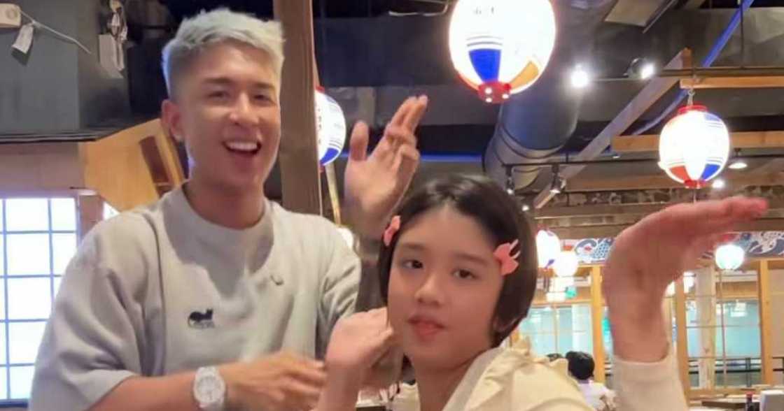 Dance video nina Kris Lawrence at Katie, kinagiliwan ng netizens Dance video nina Kris Lawrence at Katie, kinagiliwan ng netizens