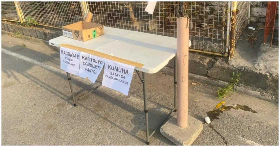 Grupo ng kababaihan, nilimas ang laman ng isang community pantry Grupo ng kababaihan, nilimas ang laman ng isang community pantry