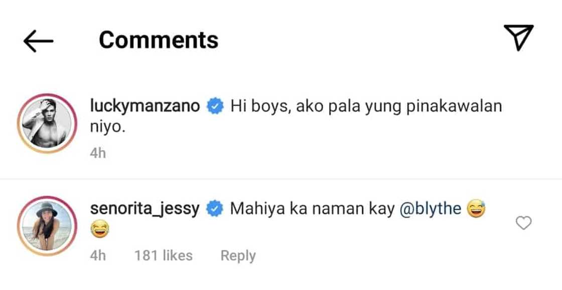 Jessy Mendiola on Luis Manzano's viral post: "Mahiya ka naman kay Blythe" Jessy Mendiola on Luis Manzano's viral post: "Mahiya ka naman kay Blythe"