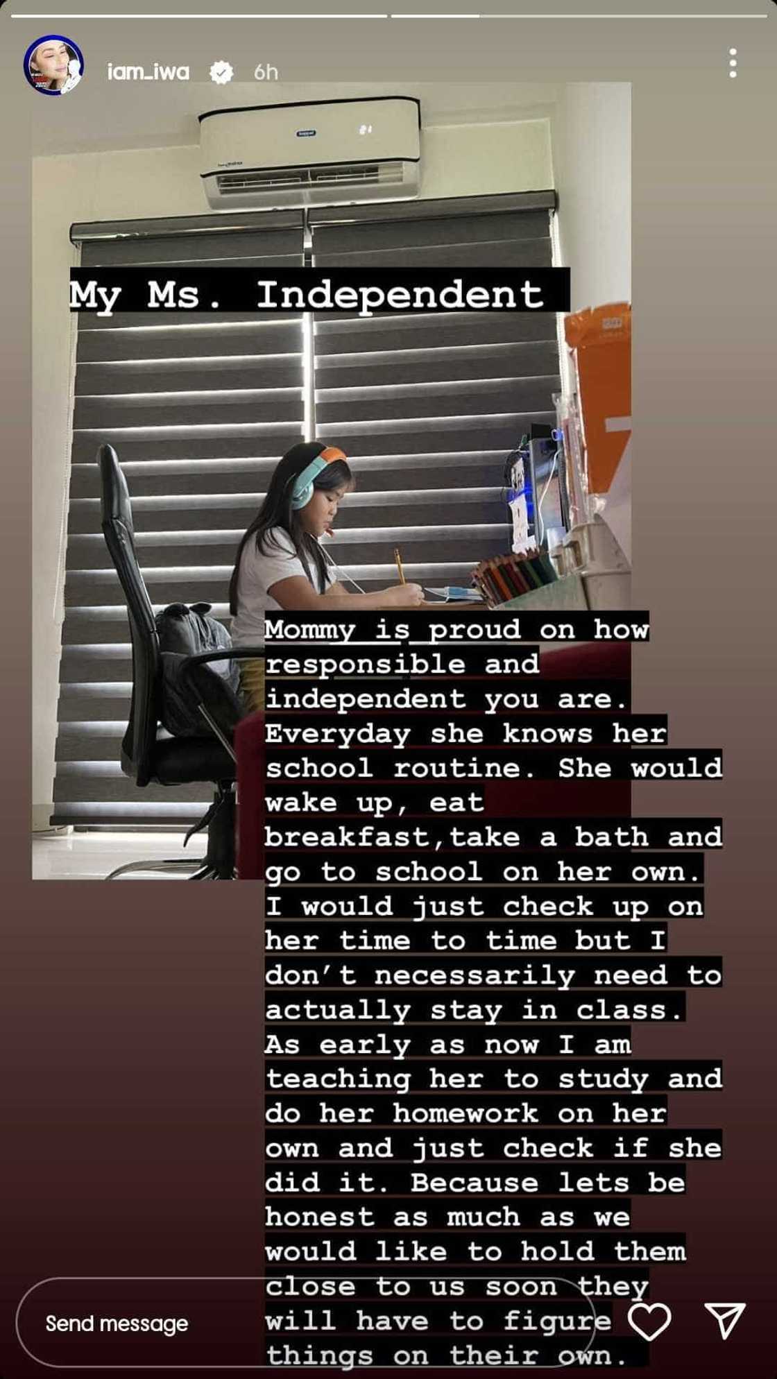 Iwa Moto, hinahangaan ang kasipagan ng anak niyang si Mimi: "Ms. Independent" Iwa Moto, hinahangaan ang kasipagan ng anak niyang si Mimi: "Ms. Independent"