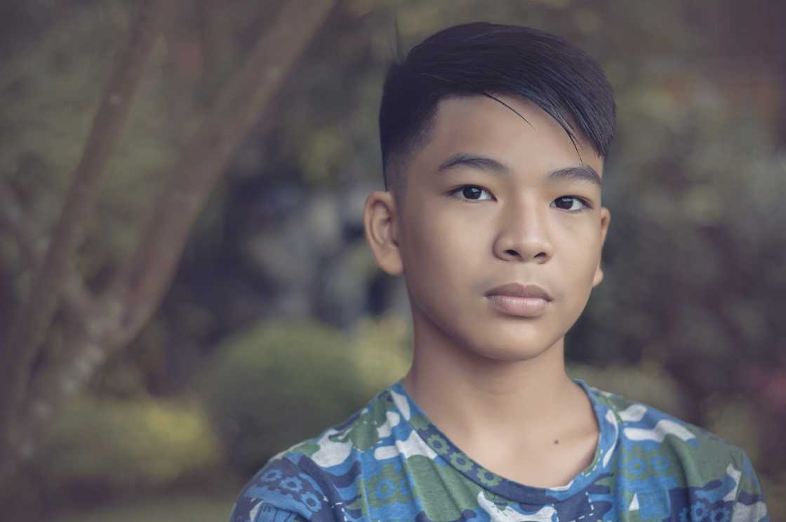 Portrait of the boy Portrait of the boy
