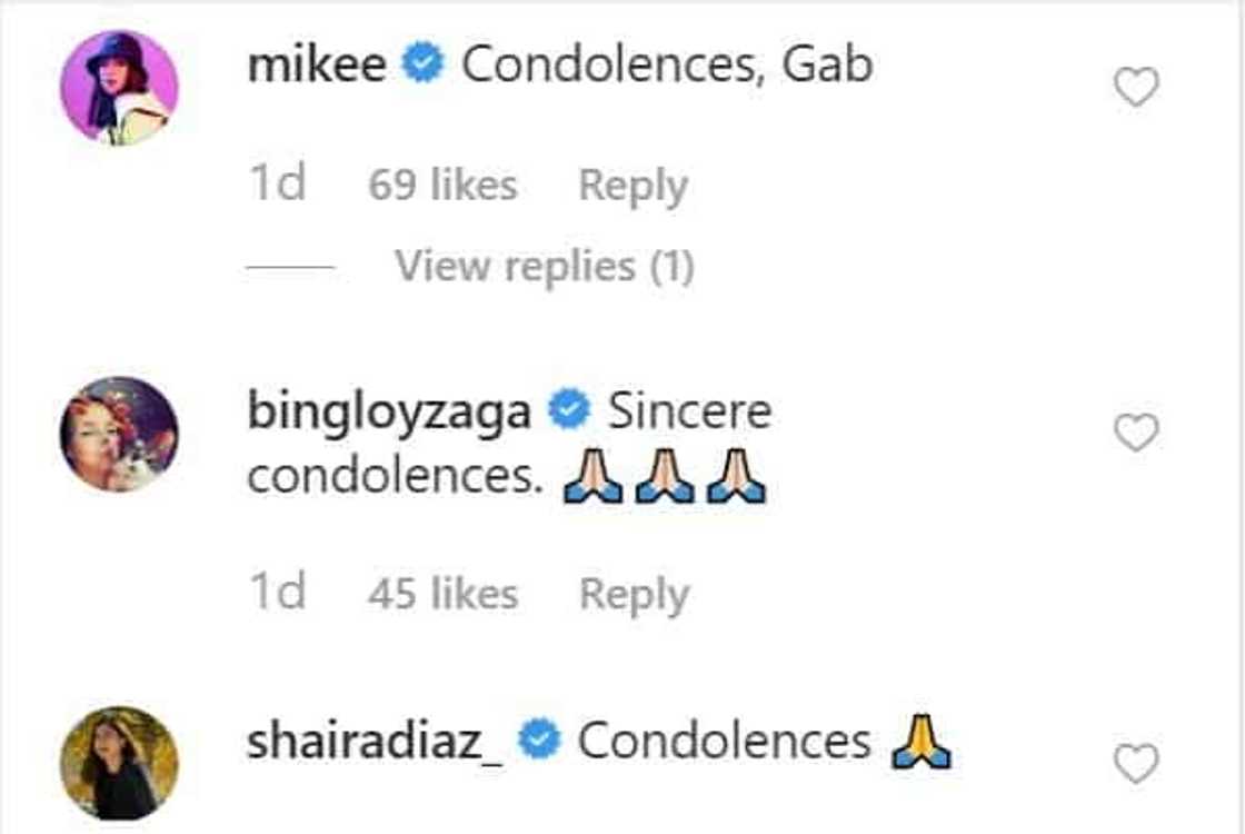 Gabbi Garcia posts heartwarming message for her grandmother who died on Monday Gabbi Garcia posts heartwarming message for her grandmother who died on Monday