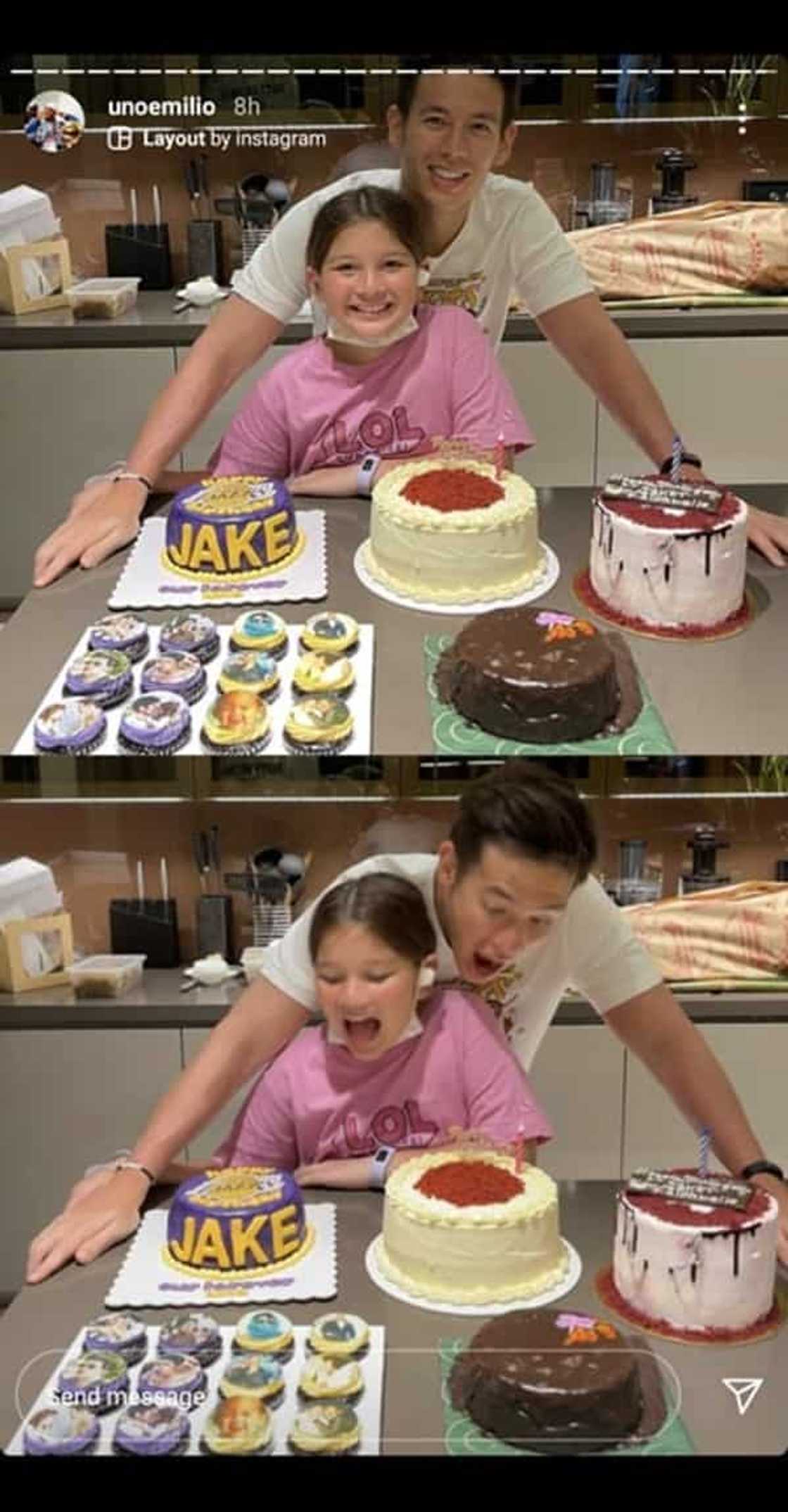 Jake Ejercito posts adorable birthday selfie with daughter Ellie Eigenmann Jake Ejercito posts adorable birthday selfie with daughter Ellie Eigenmann