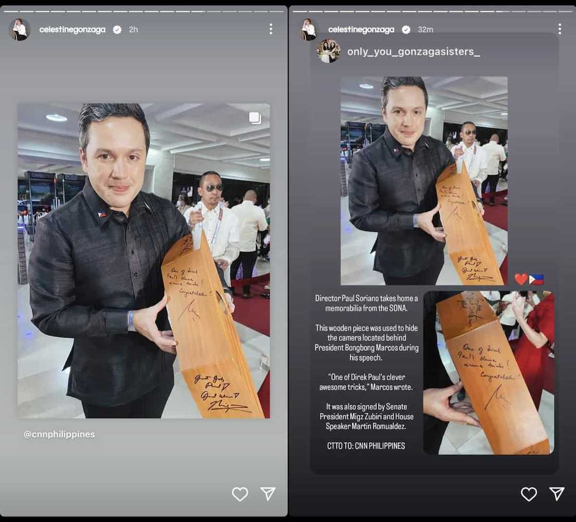 Toni Gonzaga, ibinida ang memorabilia na natanggap ni Direk Paul Soriano mula sa SONA 2022 Toni Gonzaga, ibinida ang memorabilia na natanggap ni Direk Paul Soriano mula sa SONA 2022