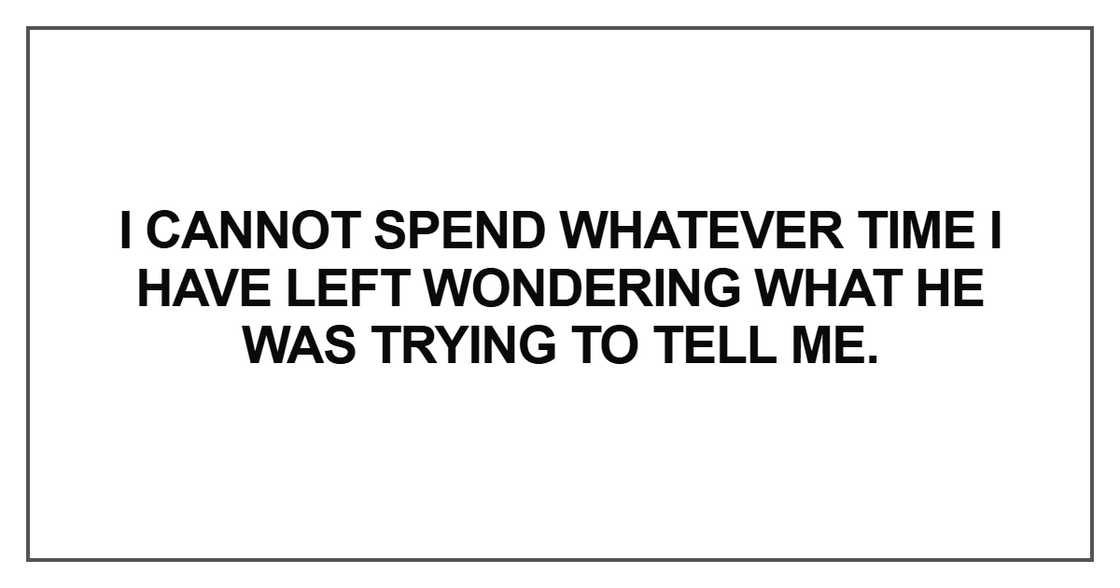 I cannot spend whatever time I cannot spend whatever time