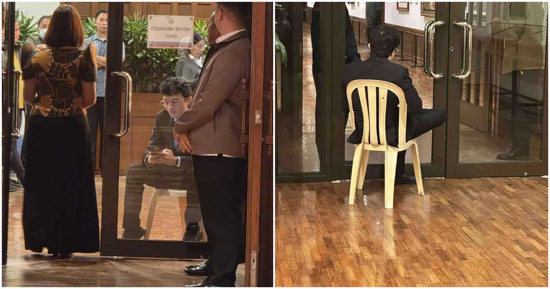 Francis Barzaga, naupo sa monobloc matapos harangin sa opisina ni Romualdez Francis Barzaga, naupo sa monobloc matapos harangin sa opisina ni Romualdez