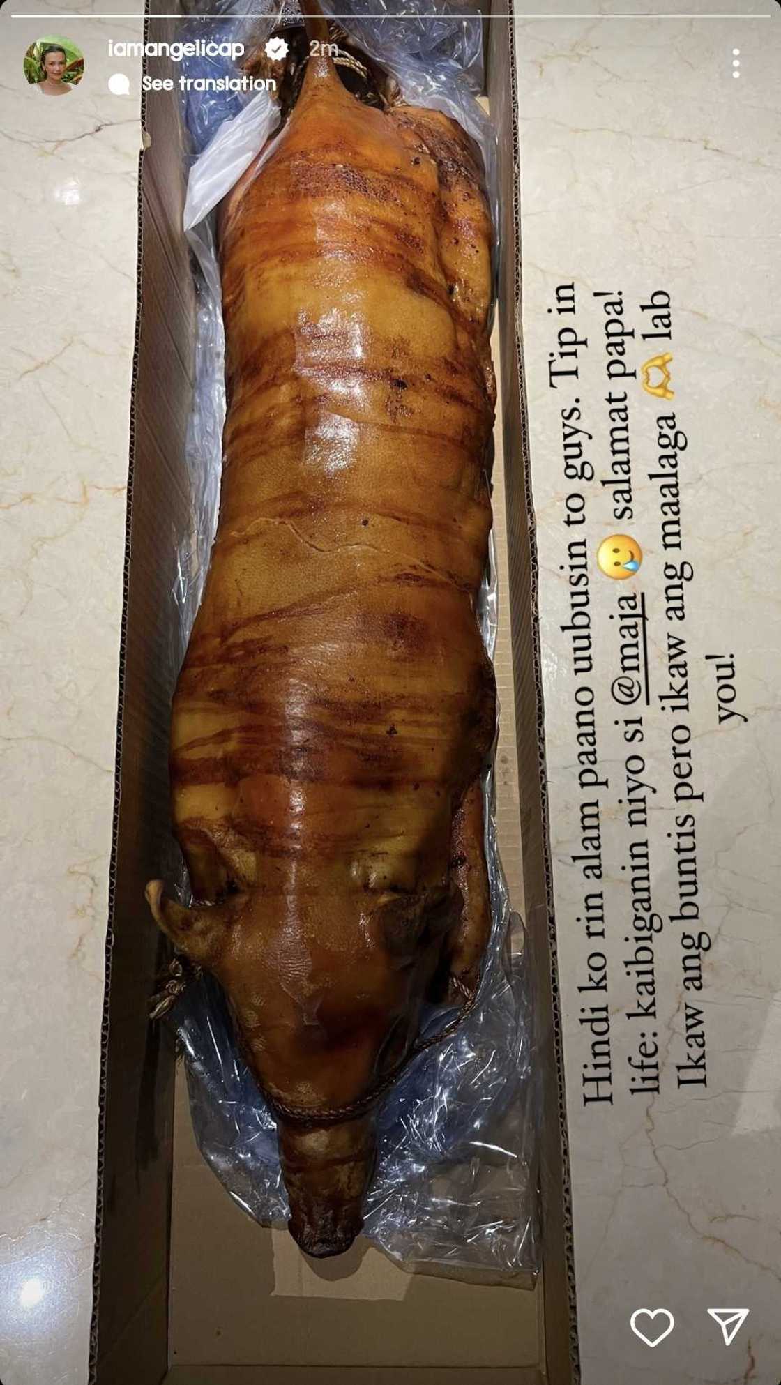 Angelica Panganiban, nagbigay ng life tip: "Kaibiganin niyo si Maja" Angelica Panganiban, nagbigay ng life tip: "Kaibiganin niyo si Maja"
