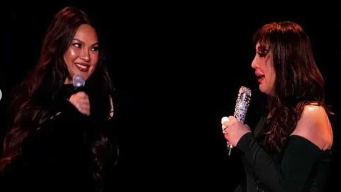 Sharon Cuneta, emosyonal na kinanta ang 'Ikaw' para sa anak na si KC Sharon Cuneta, emosyonal na kinanta ang 'Ikaw' para sa anak na si KC