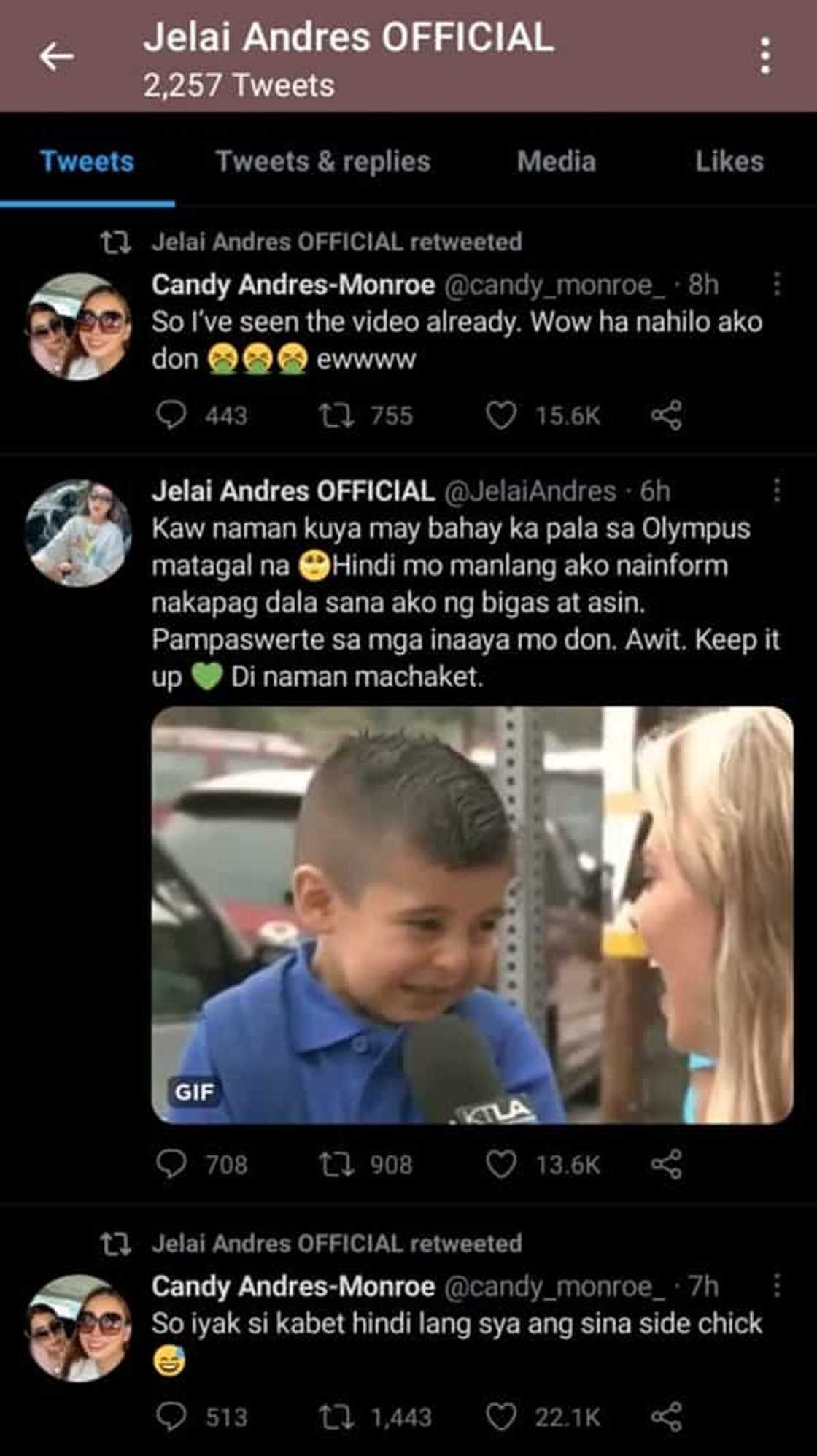 Jelai Andres, naglabas ng pahayag sa gitna ng viral video ni Romsy laban kay Jon