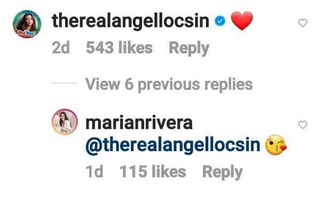 Angel Locsin commends Marian Rivera’s daring photo on social media Angel Locsin commends Marian Rivera’s daring photo on social media