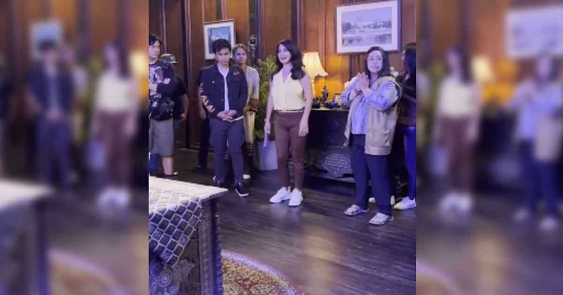 Screenshot from "Love You Stranger" taping/GMA Public Affairs Screenshot from "Love You Stranger" taping/GMA Public Affairs