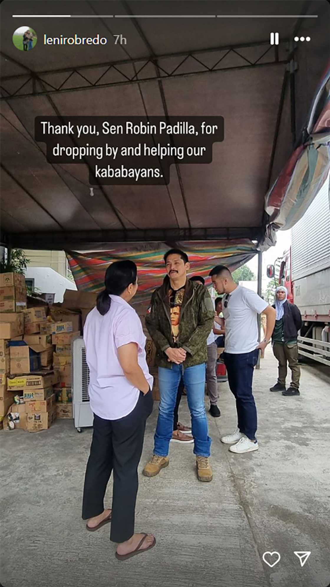 Sen. Robin Padilla, bumisita kay former VP Leni Robredo Sen. Robin Padilla, bumisita kay former VP Leni Robredo