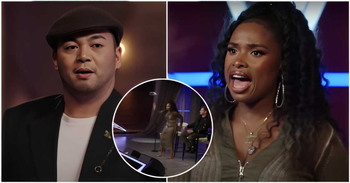 Jennifer Hudson, napabato ng sapatos dahil sa performance ni Sofronio Vasquez Jennifer Hudson, napabato ng sapatos dahil sa performance ni Sofronio Vasquez