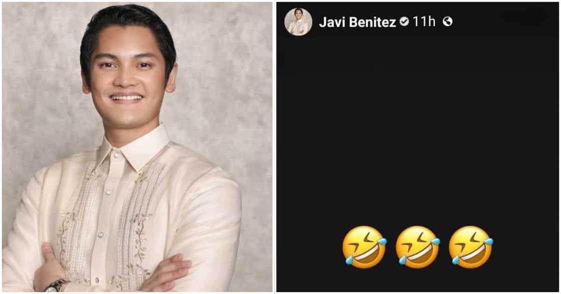 Javi Benitez, usap-usapan dahil sa binahaging laughing emoji Javi Benitez, usap-usapan dahil sa binahaging laughing emoji