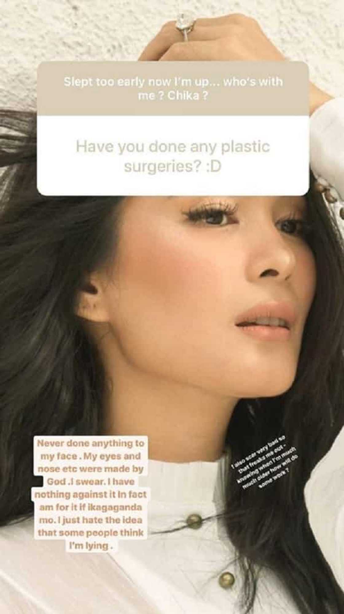 Heart Evangelista denies undergoing plastic surgeries on her face Heart Evangelista denies undergoing plastic surgeries on her face