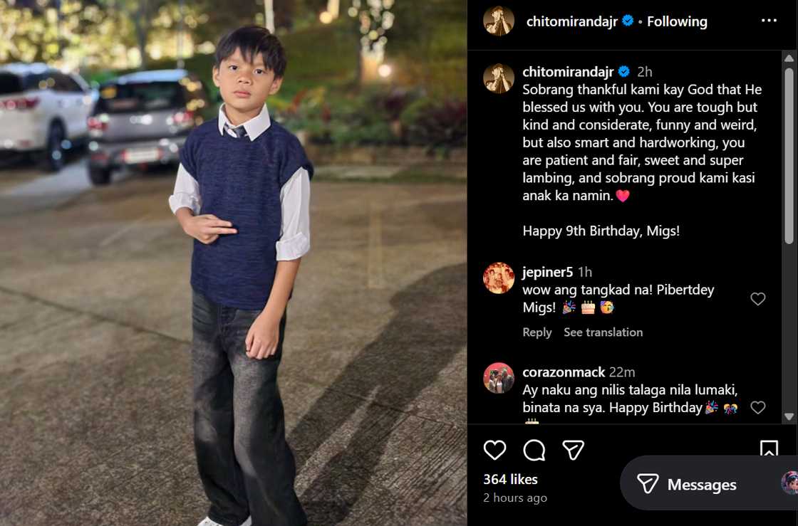 Photo: Chito Miranda Instagram (@chitomirandajr) Photo: Chito Miranda Instagram (@chitomirandajr)