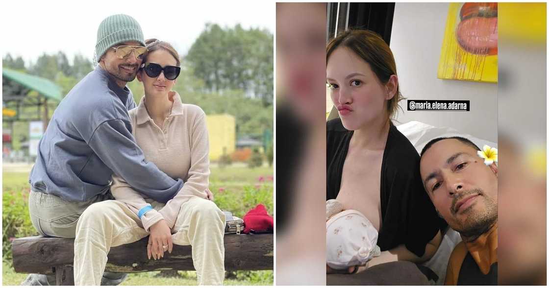Derek Ramsay shares adorable snap of Ellen Adarna with their new baby Derek Ramsay shares adorable snap of Ellen Adarna with their new baby