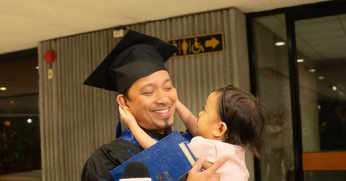 Sarina Hilario, sobrang proud sa pagtatapos ni Daddy Jhong ng kanyang Master’s Degree