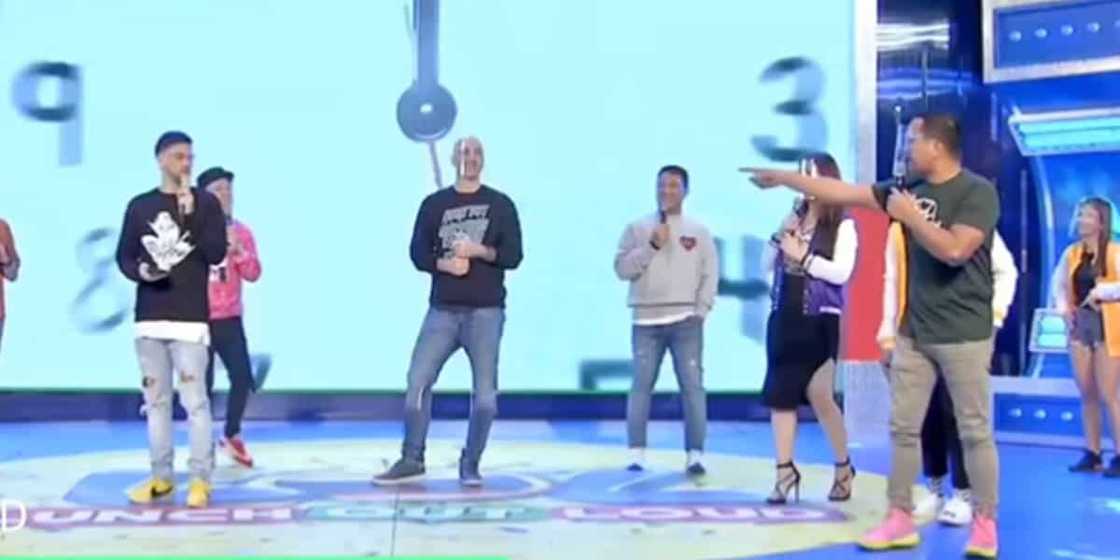 Bayani Agbayani and Billy Crawford almost hit each other during taping in epic prank Bayani Agbayani and Billy Crawford almost hit each other during taping in epic prank