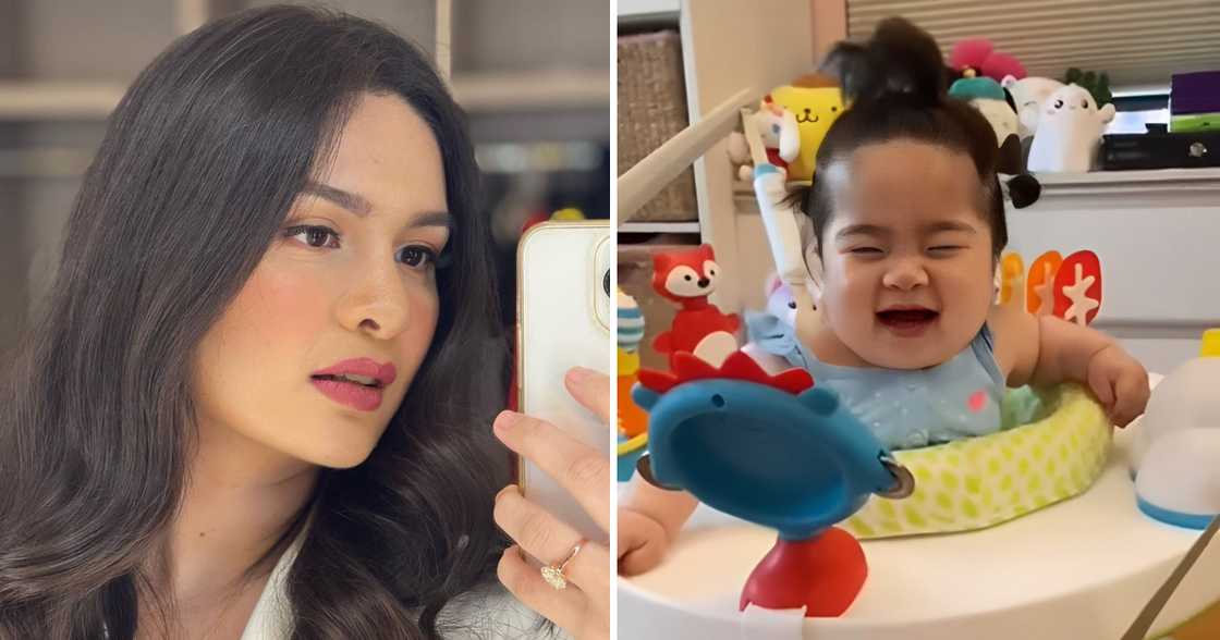 Pauleen Luna, ibinida ang nakakatuwang video ng "kulit baby" niyang si Mochi Pauleen Luna, ibinida ang nakakatuwang video ng "kulit baby" niyang si Mochi
