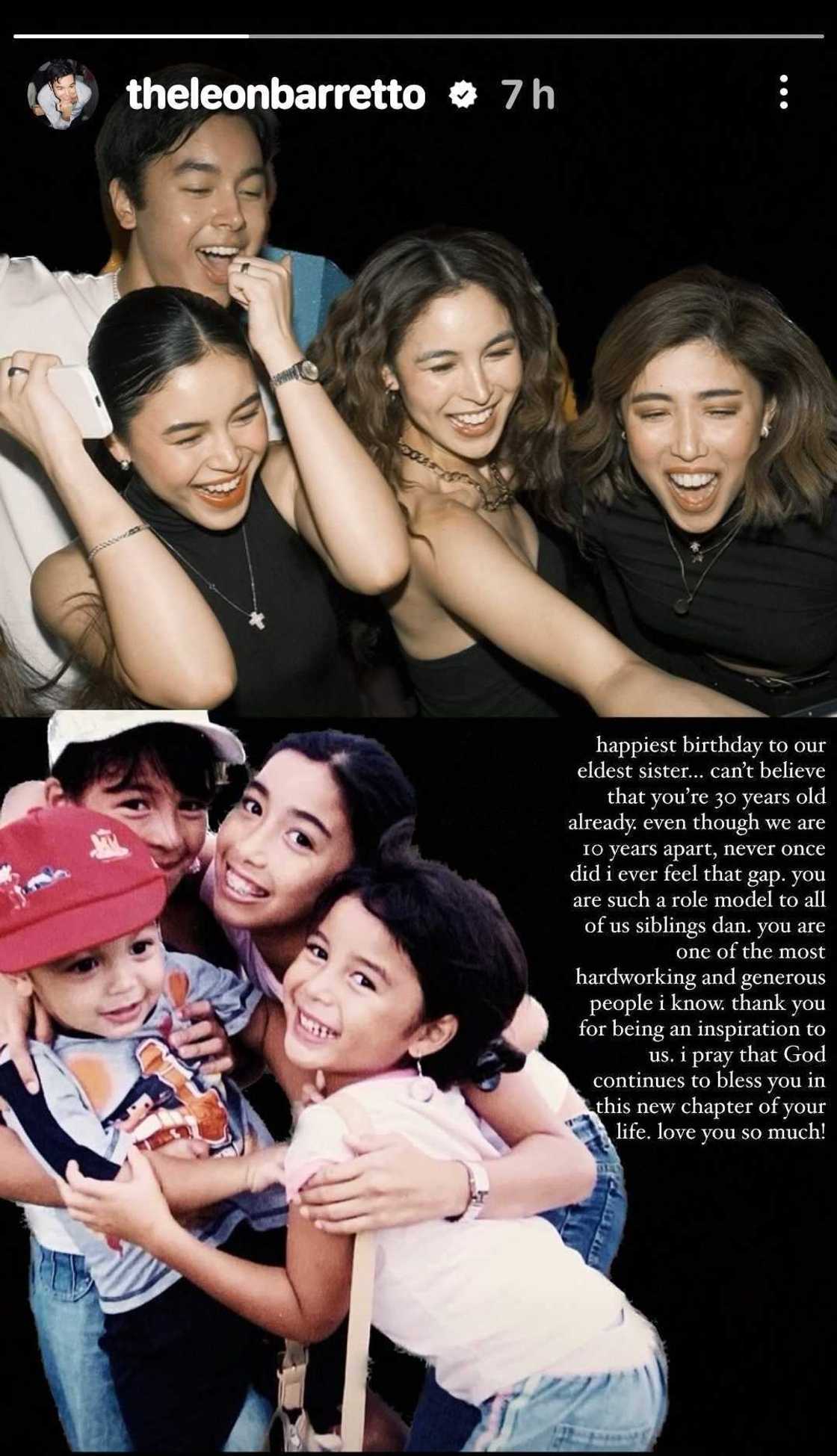 Leon Barretto pens heartfelt birthday message for Dani Barretto Leon Barretto pens heartfelt birthday message for Dani Barretto