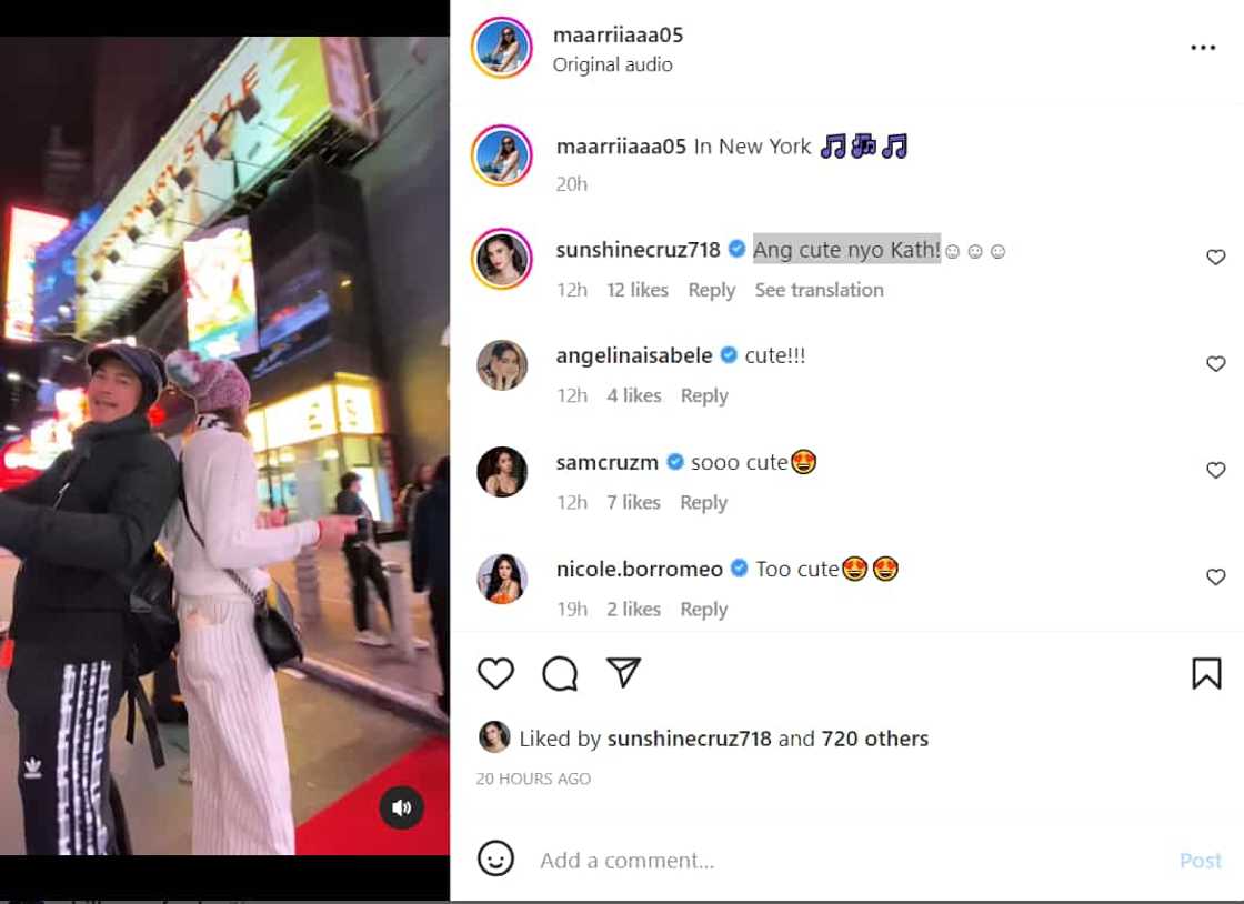 Sunshine Cruz sa video nina Cesar Montano at Kath Angeles: "Ang cute nyo Kath" Sunshine Cruz sa video nina Cesar Montano at Kath Angeles: "Ang cute nyo Kath"