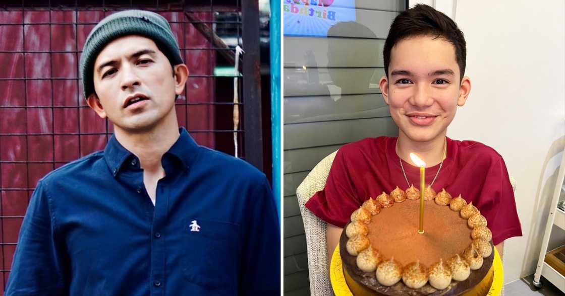 Dennis Trillo, may sweet birthday greeting sa stepson na si Jazz