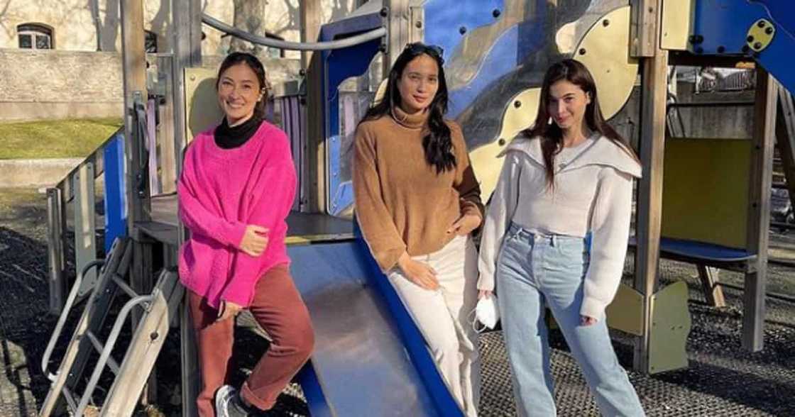 Pakikipaglaro nina Anne Curtis, Solenn Heussaff, Isabella Daza sa mga anak, kinagiliwan