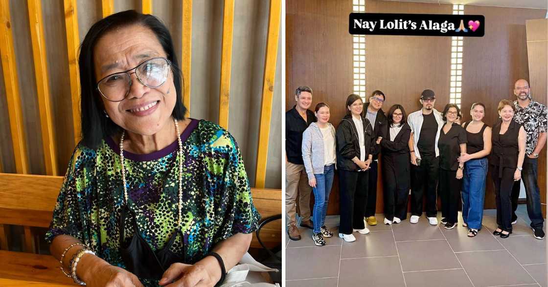 Celebrities spotted at Lolit Solis' wake in Quezon City Celebrities spotted at Lolit Solis' wake in Quezon City