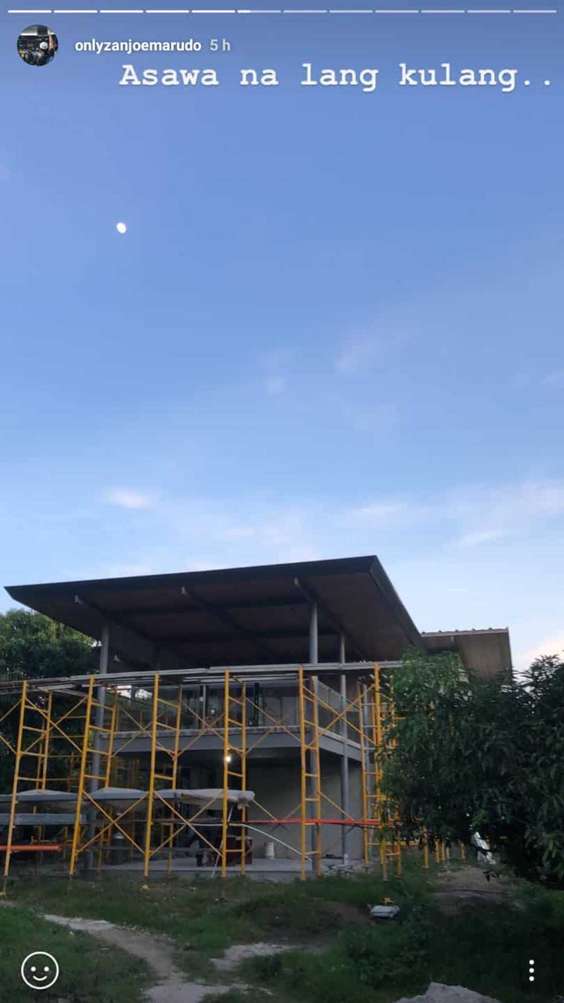 Asawa na lang daw kulang! Zanjoe Marudo, pinasilip ang pinapagawang bahay Asawa na lang daw kulang! Zanjoe Marudo, pinasilip ang pinapagawang bahay