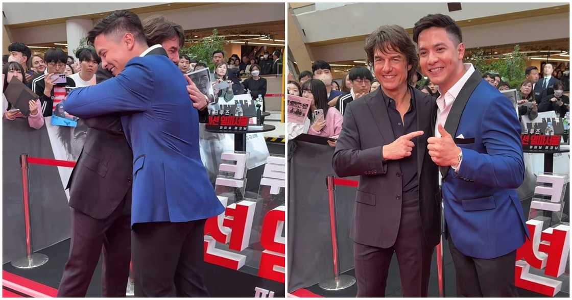 Alden Richards, na-meet at nakausap ang Hollywood star na si Tom Cruise Alden Richards, na-meet at nakausap ang Hollywood star na si Tom Cruise