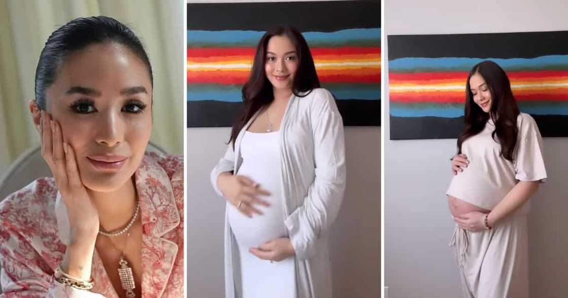 Heart Evangelista, other celebs gush over video of Maja Salvador flaunting her baby bump Heart Evangelista, other celebs gush over video of Maja Salvador flaunting her baby bump