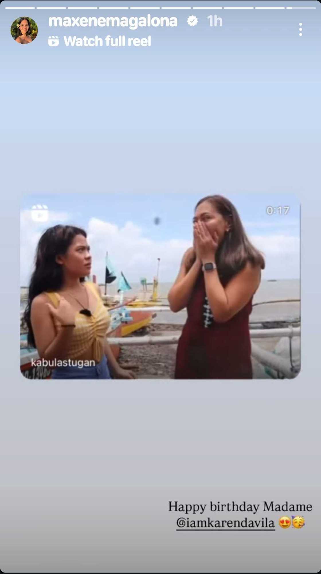 Maxene Magalona, binalikan ang viral video nina Karen Davila, Lyca Gairanod Maxene Magalona, binalikan ang viral video nina Karen Davila, Lyca Gairanod