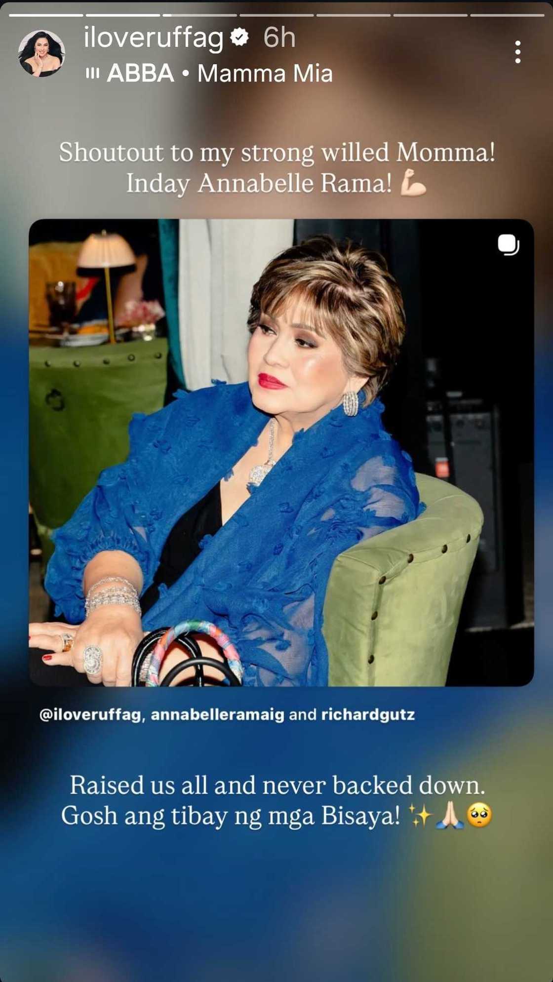 Ruffa Gutierrez pays heartfelt tribute to Annabelle Rama’s enduring strength Ruffa Gutierrez pays heartfelt tribute to Annabelle Rama’s enduring strength