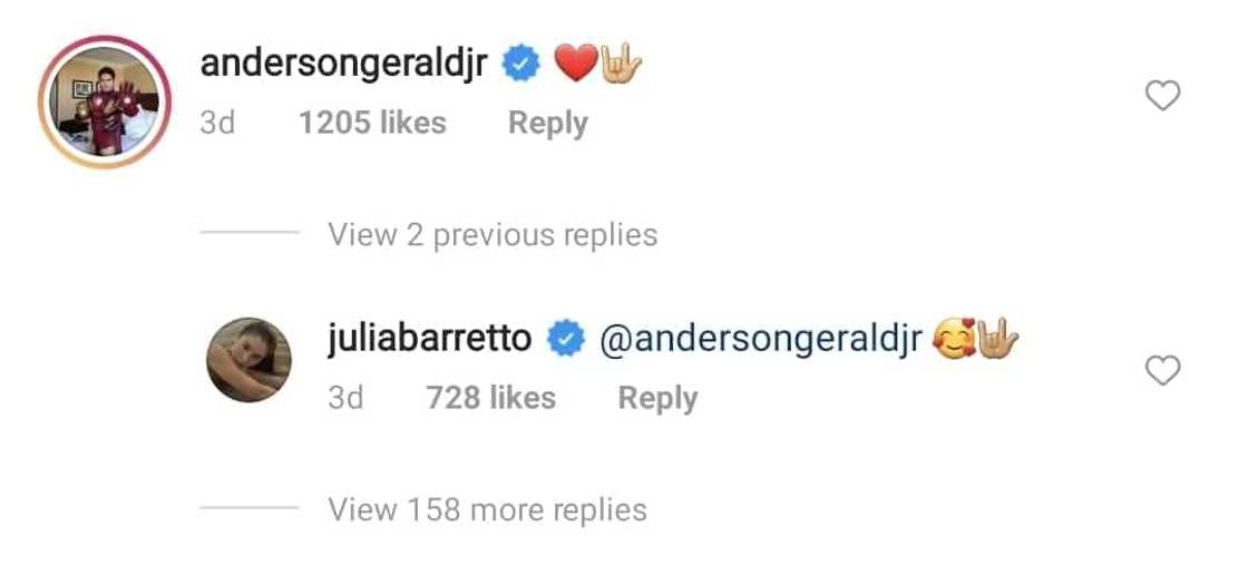 Julia Barretto's post about "unconditional love" goes viral; Gerald Anderson reacts Julia Barretto's post about "unconditional love" goes viral; Gerald Anderson reacts