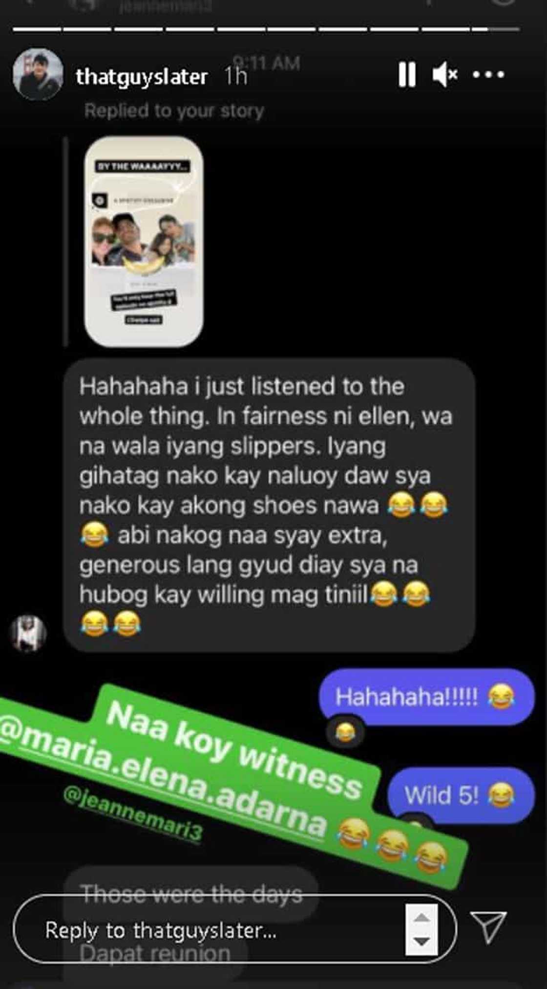 Slater Young testifies to Ellen Adarna's kindness; reposts narration of friend Slater Young testifies to Ellen Adarna's kindness; reposts narration of friend