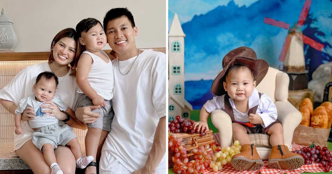 Adorable photoshoot ng baby nina Scottie at Jinky Thompson, kinagiliwan