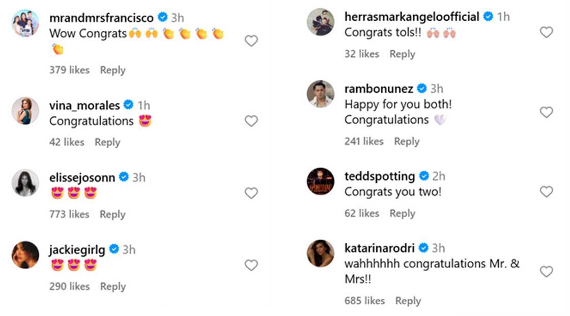 Celebrities react to Loisa Andalio, Ronnie Alonte’s wedding Celebrities react to Loisa Andalio, Ronnie Alonte’s wedding