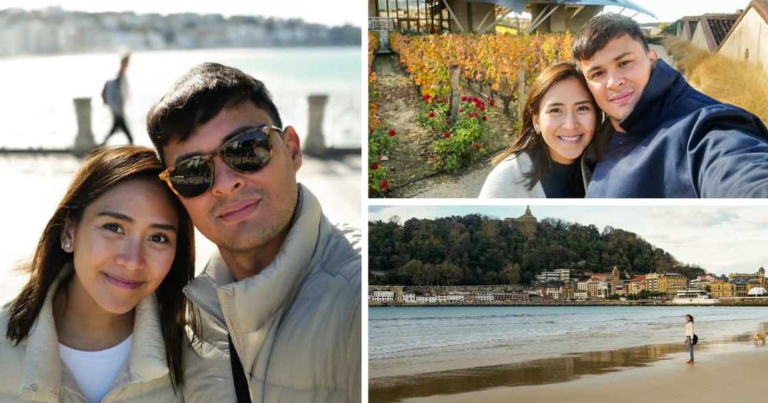 Sarah Geronimo at Matteo Guidicelli, pics mula sa Spain trip nila, umani ng positibong comments