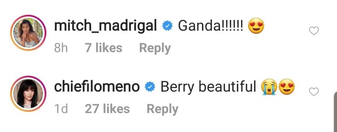 Maja Salvador, Katrina Halili react to Heart Evangelista's IG post Maja Salvador, Katrina Halili react to Heart Evangelista's IG post