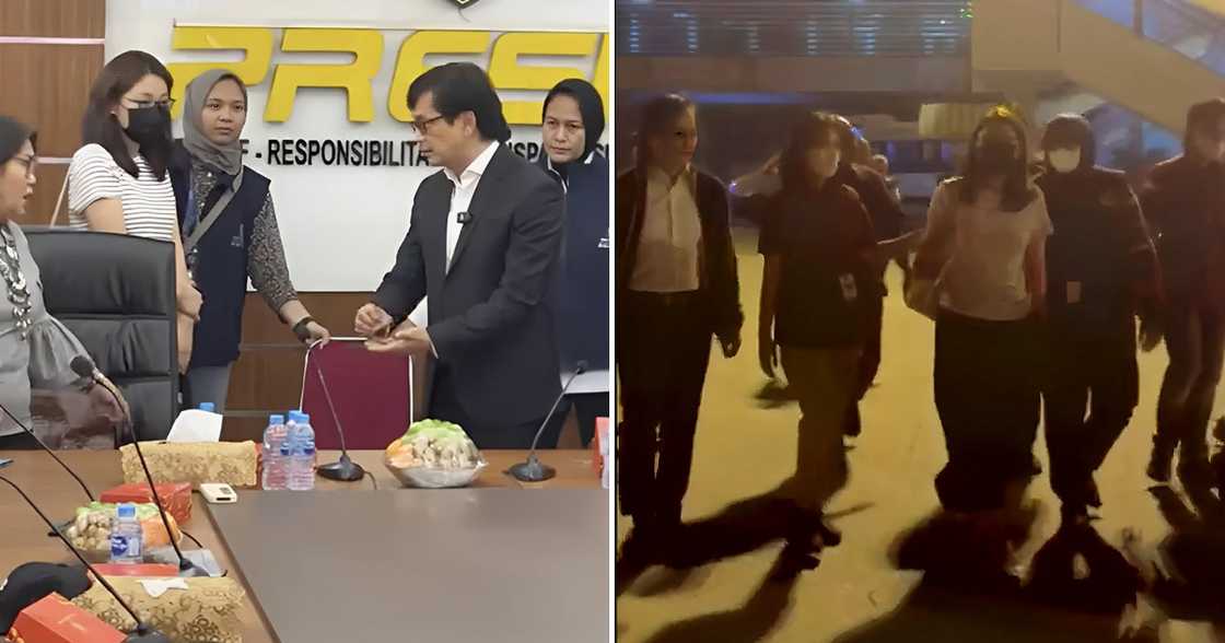 Alice Guo, sumakay na ng private jet na magdadala sa kanya pabalik sa Pilipinas Alice Guo, sumakay na ng private jet na magdadala sa kanya pabalik sa Pilipinas