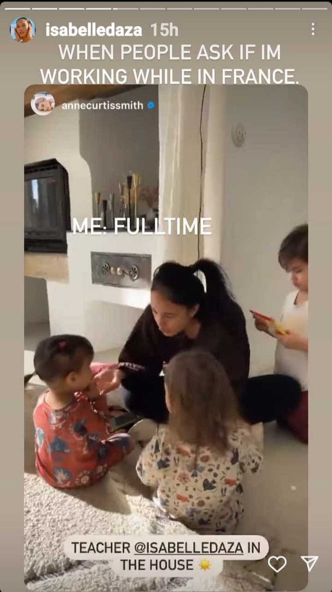 Video of Isabelle Daza as “teacher” of baby Dahlia and baby Thylane goes viral