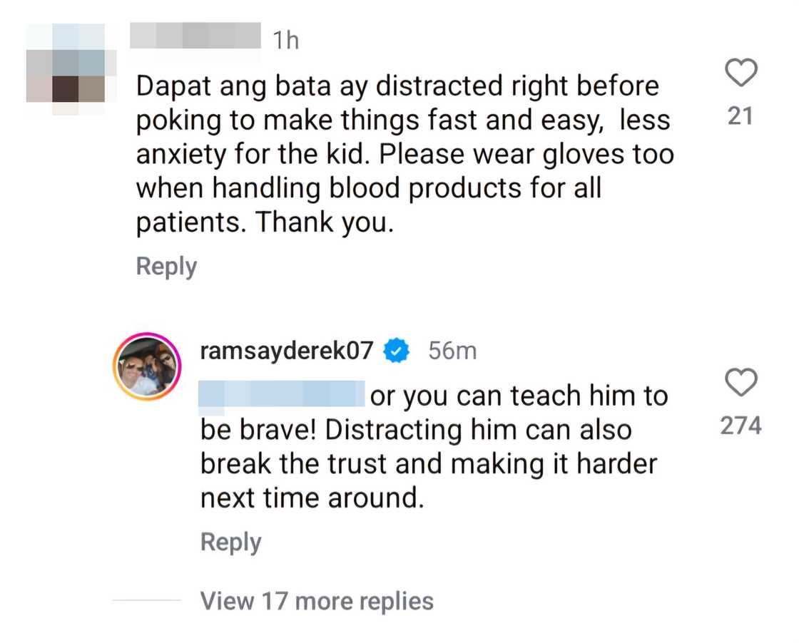 Derek Ramsay, sinagot ang netizen na may napuna sa blood test video ni Elias Derek Ramsay, sinagot ang netizen na may napuna sa blood test video ni Elias
