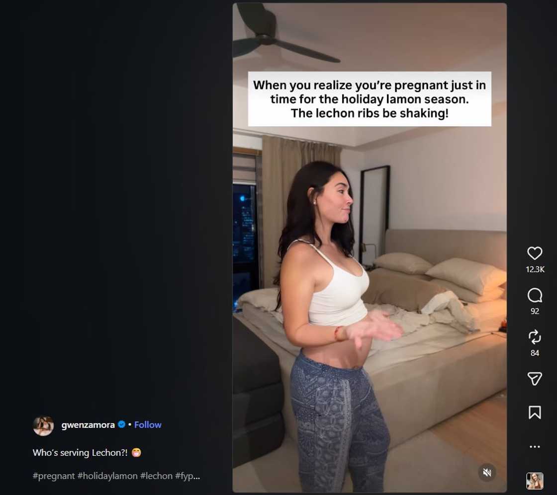 Gwen Zamora, buntis sa ikatlong anak at may kakaibang mensahe ngayong Pasko