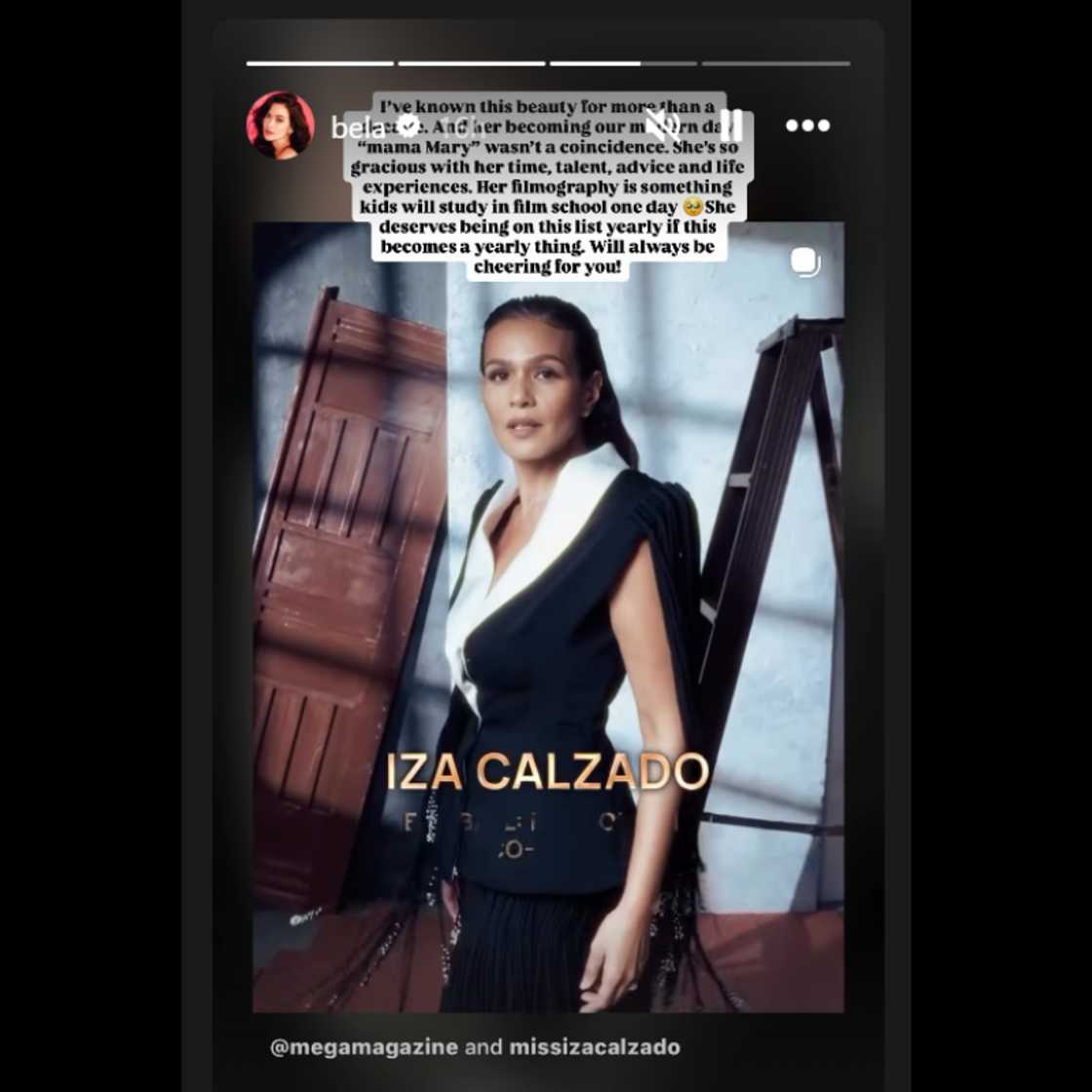 Bela Padilla, inugnay si Iza Calzado sa isang importanteng biblical figure Bela Padilla, inugnay si Iza Calzado sa isang importanteng biblical figure