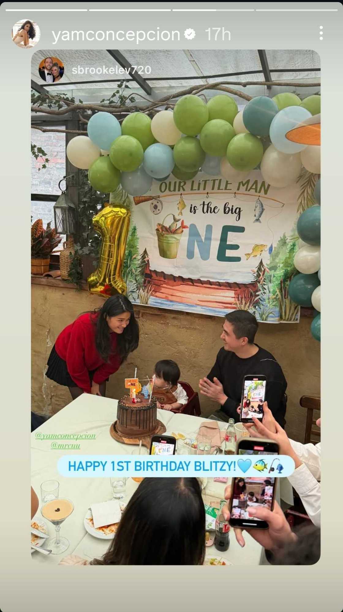 Yam Concepcion shares sweet moments from her son’s first birthday celebration Yam Concepcion shares sweet moments from her son’s first birthday celebration