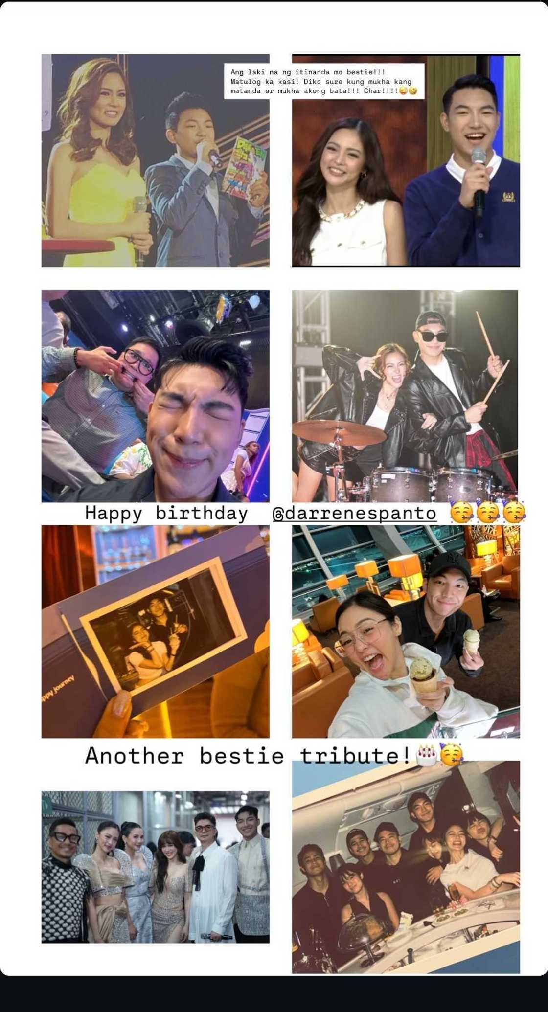 Kim Chiu, nag-post ng nakakaantig na "bestie tribute" sa kaarawan ni Darren Espanto Kim Chiu, nag-post ng nakakaantig na "bestie tribute" sa kaarawan ni Darren Espanto