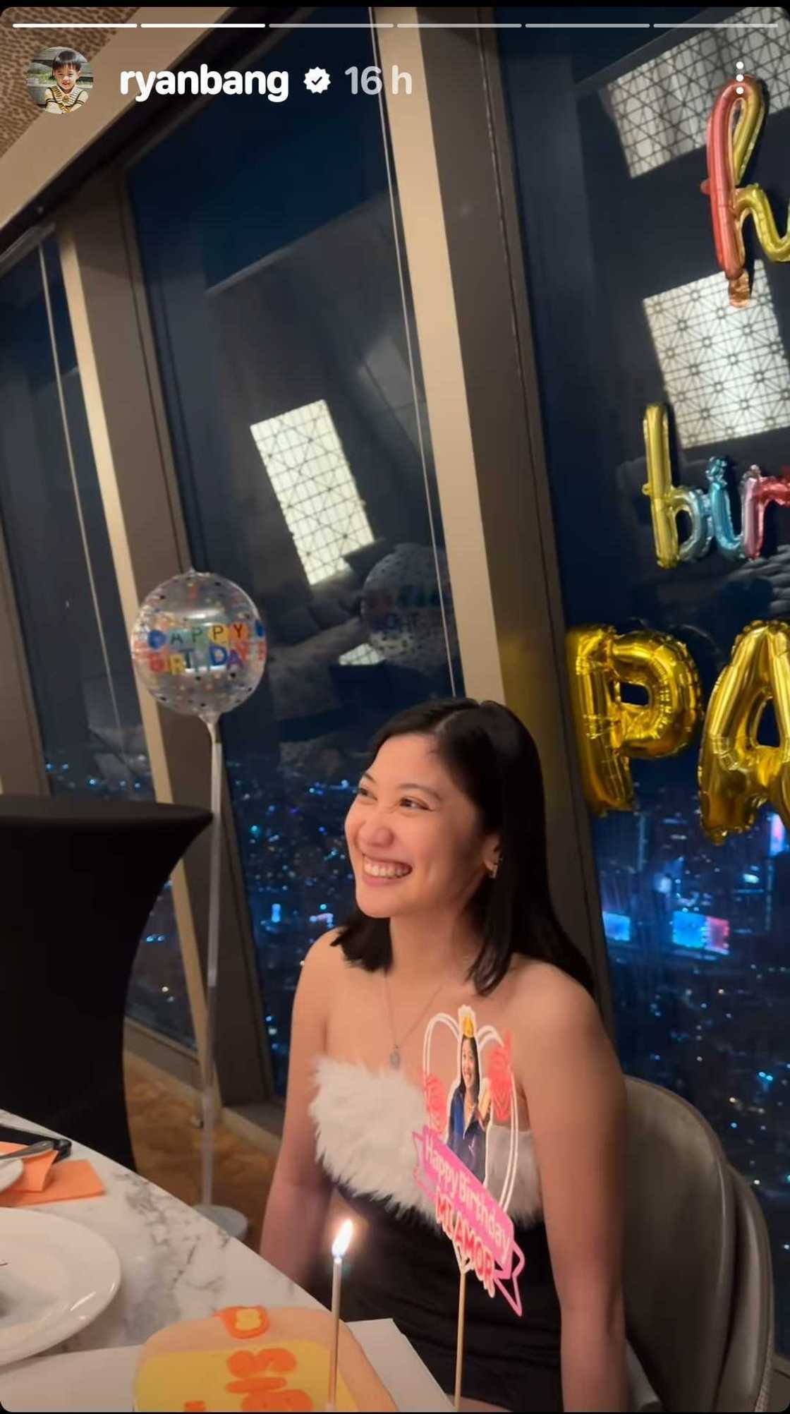 Ryan Bang posts short but sweet birthday greeting for girlfriend Paola Huyong Ryan Bang posts short but sweet birthday greeting for girlfriend Paola Huyong